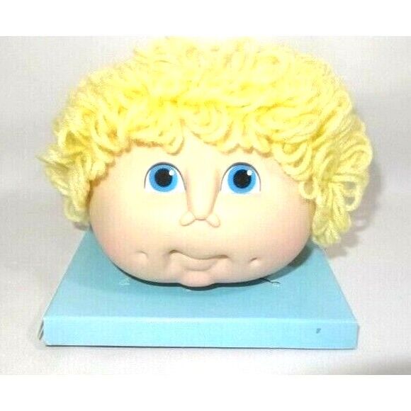 The Original Doll Head Blond Curly Hair Vintage 1984 Martha Nelson Sewing Craft - Picture 1 of 9